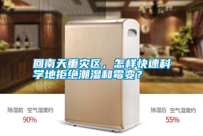 回南天重災(zāi)區(qū)，怎樣快速科學(xué)地拒絕潮濕和霉變？