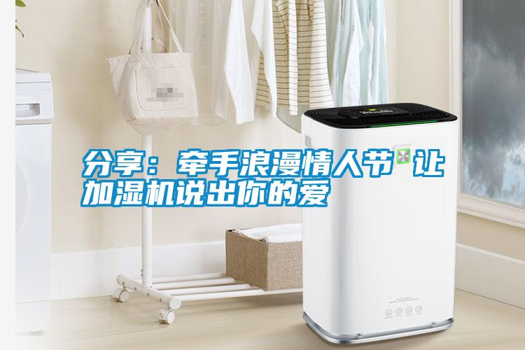 分享：牽手浪漫情人節 讓加濕機說出你的愛