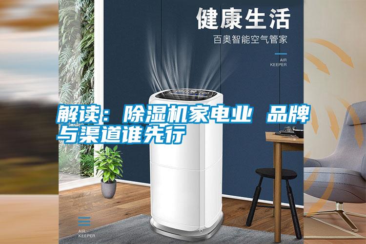 解讀:除濕機(jī)家電業(yè) 品牌與渠道誰先行