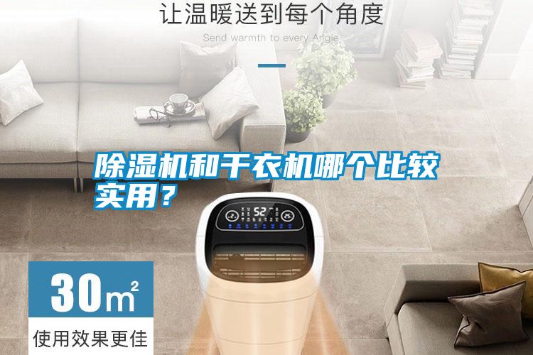 除濕機(jī)和干衣機(jī)哪個比較實用？