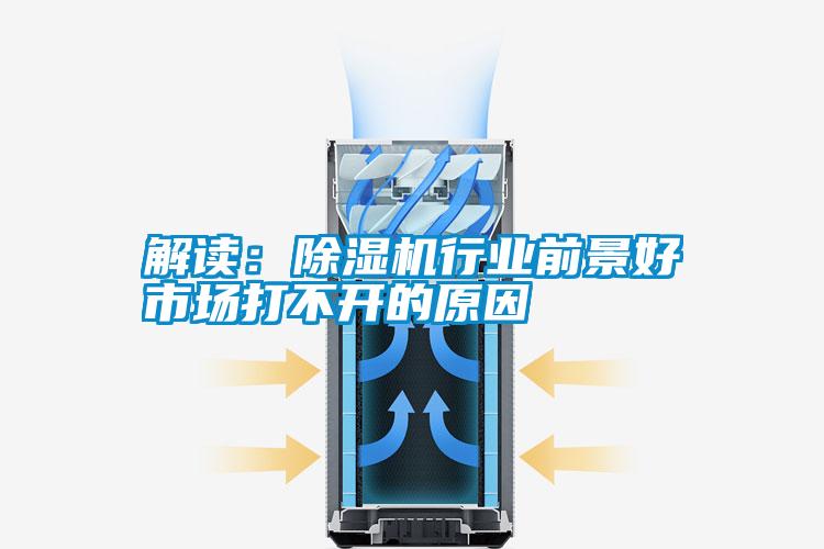 解讀:除濕機行業前景好市場打不開的原因