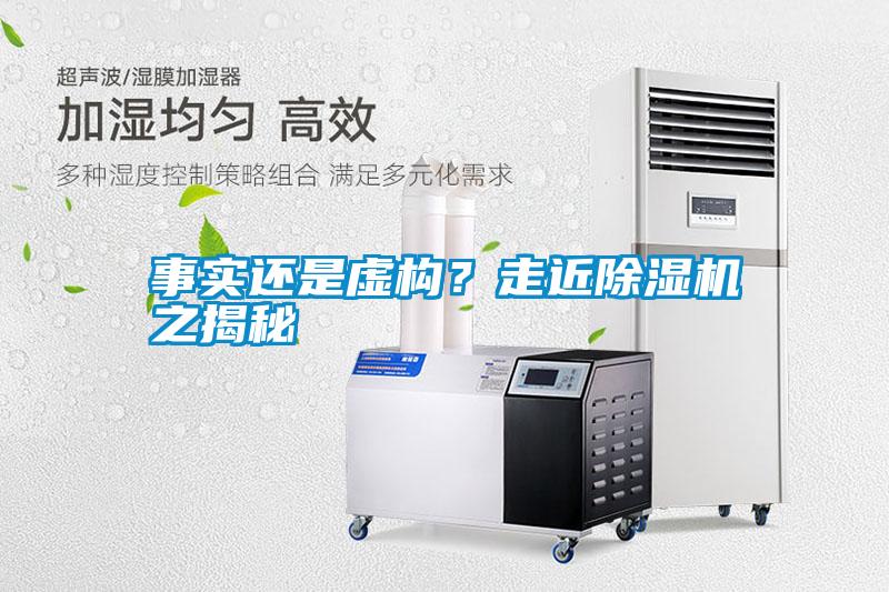 事實(shí)還是虛構(gòu)?走近除濕機(jī)之揭秘