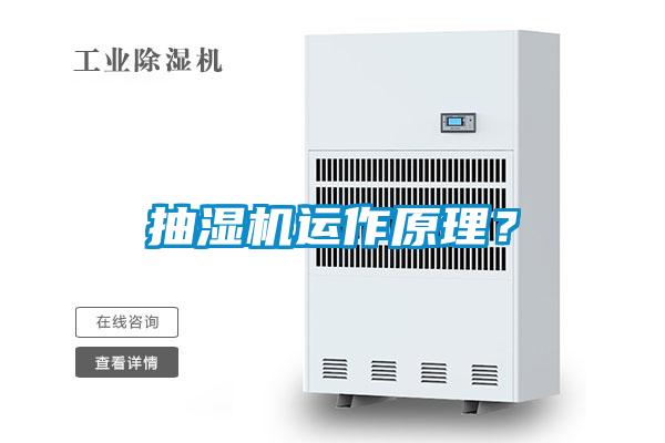 抽濕機運作原理？