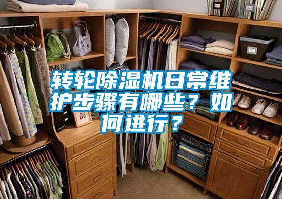 轉輪除濕機日常維護步驟有哪些？如何進行？