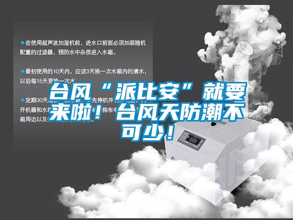 臺風(fēng)“派比安”就要來啦！臺風(fēng)天防潮不可少！