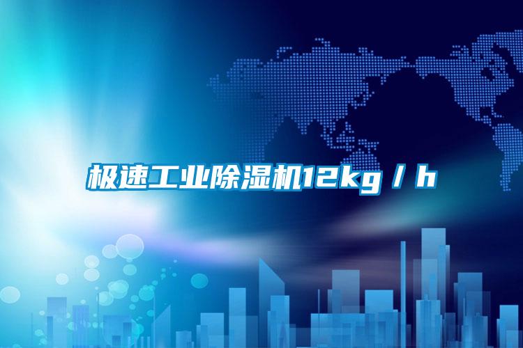 極速工業除濕機12kg/h