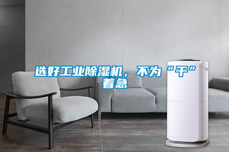 選好工業除濕機,不為“干”著急