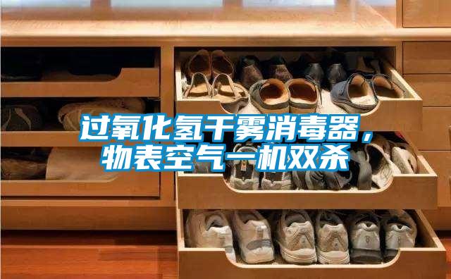 過氧化氫干霧消毒器，物表空氣一機雙殺