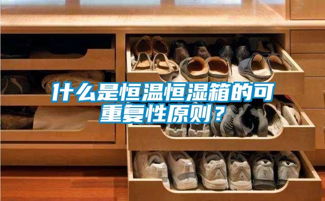 什么是恒溫恒濕箱的可重復(fù)性原則?