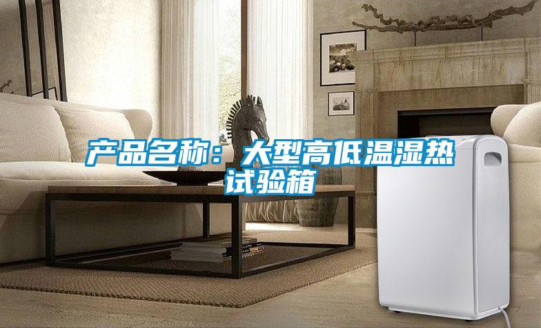 產(chǎn)品名稱(chēng)：大型高低溫濕熱試驗(yàn)箱