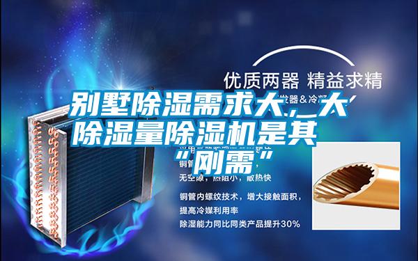 別墅除濕需求大,大除濕量除濕機(jī)是其“剛需”