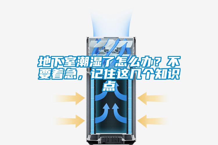 地下室潮濕了怎么辦？不要著急，記住這幾個(gè)知識(shí)點(diǎn)