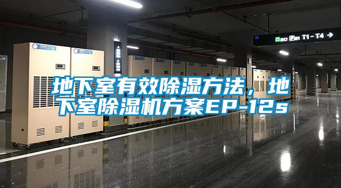 地下室有效除濕方法，地下室除濕機方案EP-12s