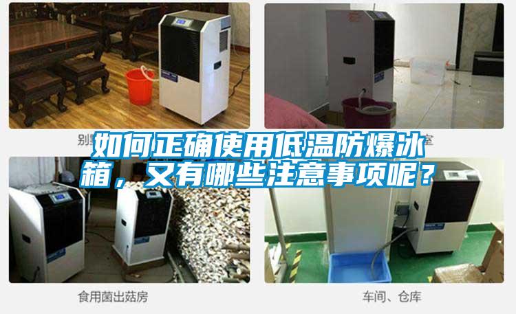 如何正確使用低溫防爆冰箱，又有哪些注意事項呢？