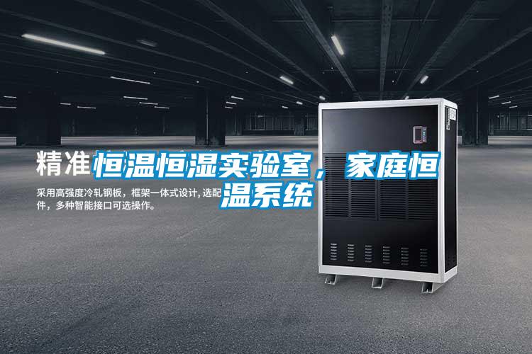 恒溫恒濕實驗室,家庭恒溫系統