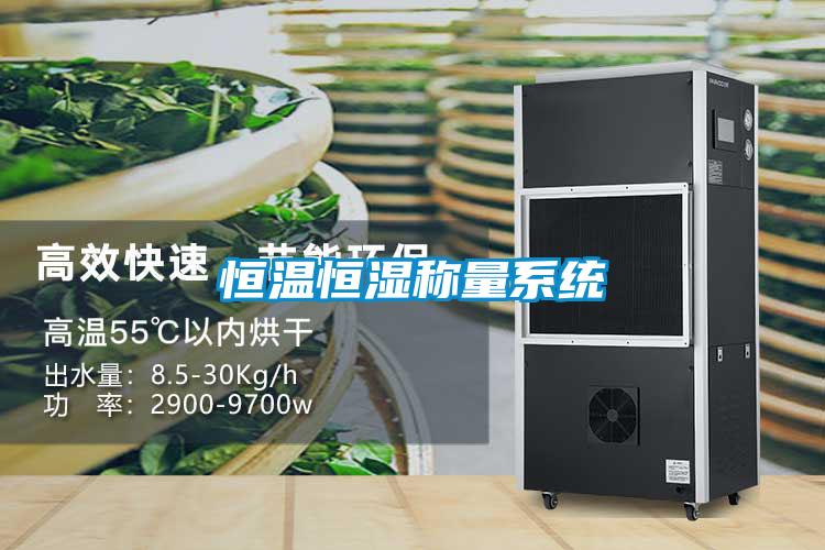 恒溫恒濕稱(chēng)量系統(tǒng)