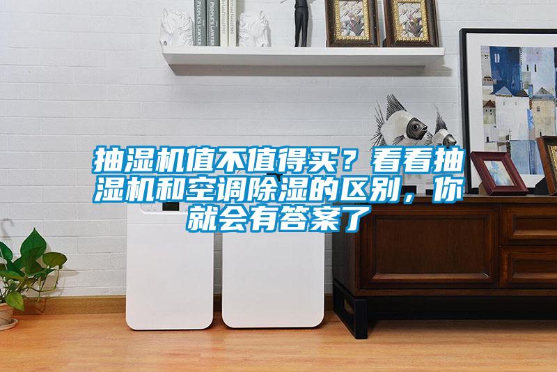 抽濕機值不值得買？看看抽濕機和空調(diào)除濕的區(qū)別，你就會有答案了