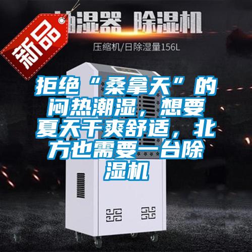 拒絕“桑拿天”的悶熱潮濕，想要夏天干爽舒適，北方也需要一臺除濕機