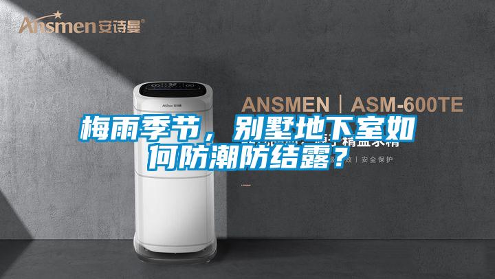 梅雨季節，別墅地下室如何防潮防結露？