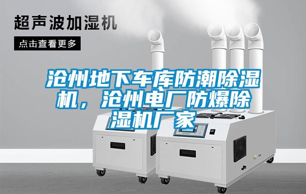 滄州地下車庫(kù)防潮除濕機(jī)，滄州電廠防爆除濕機(jī)廠家