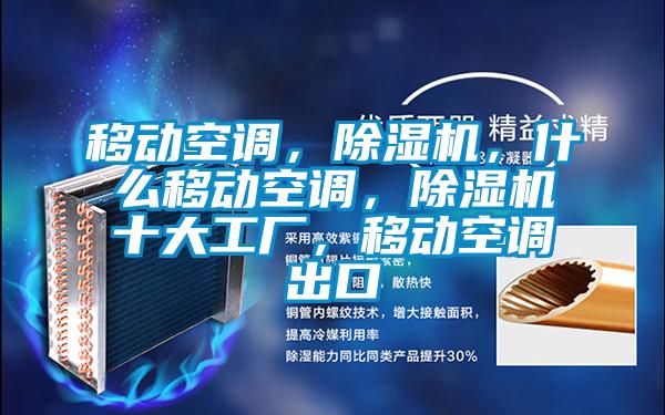 移動空調(diào)，除濕機，什么移動空調(diào)，除濕機十大工廠，移動空調(diào)出口