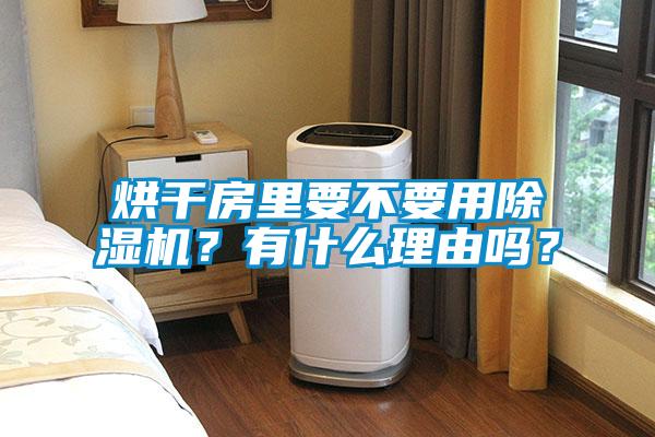 烘干房里要不要用除濕機？有什么理由嗎？