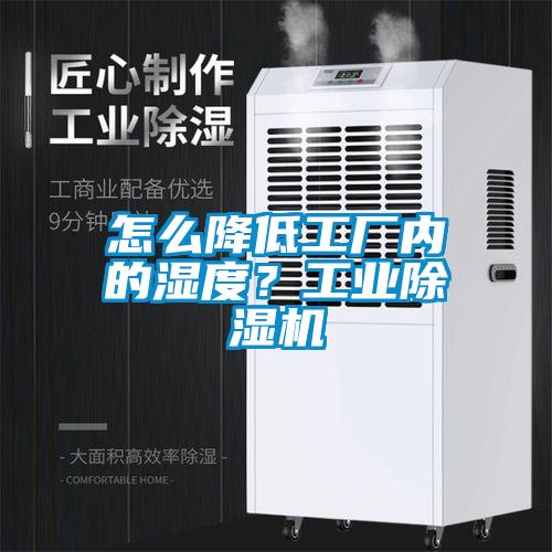 怎么降低工廠內的濕度？工業除濕機