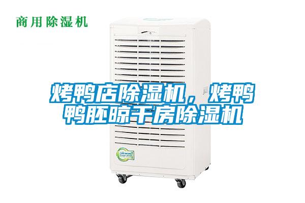 烤鴨店除濕機，烤鴨鴨胚晾干房除濕機