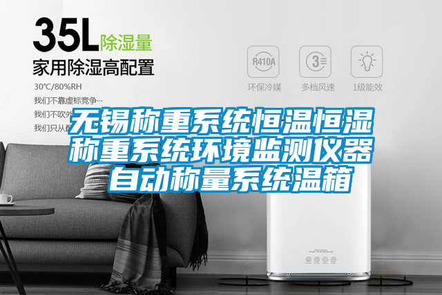 無錫稱重系統恒溫恒濕稱重系統環境監測儀器 自動稱量系統溫箱