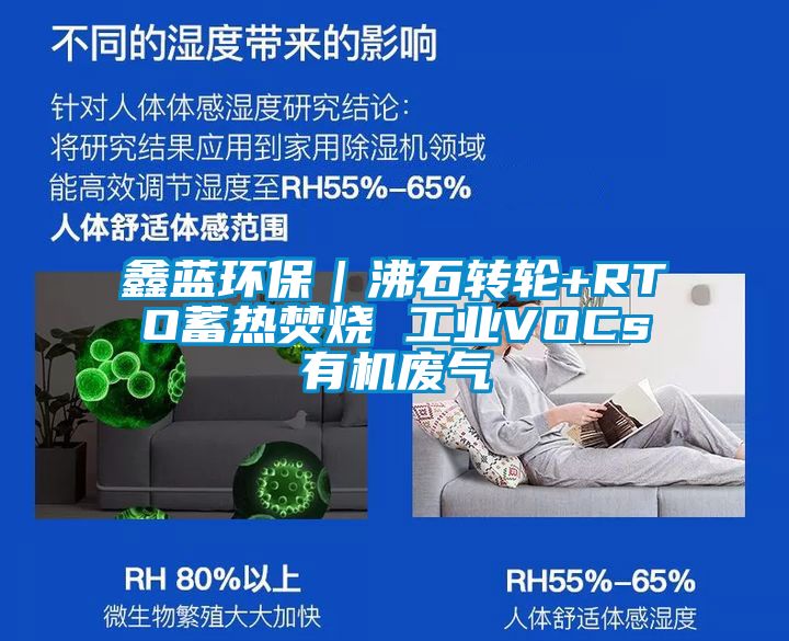 鑫藍環保｜沸石轉輪+RTO蓄熱焚燒 工業VOCs有機廢氣