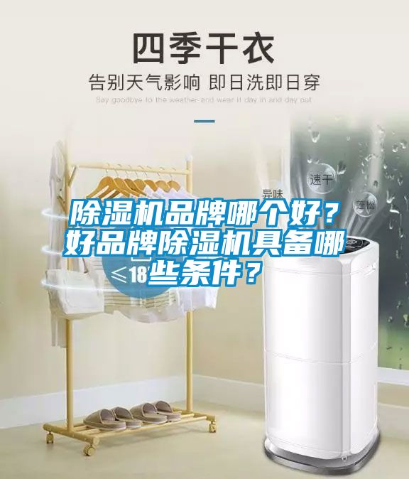 除濕機品牌哪個好?好品牌除濕機具備哪些條件?