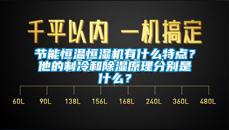 節能恒溫恒濕機有什么特點?他的制冷和除濕原理分別是什么?