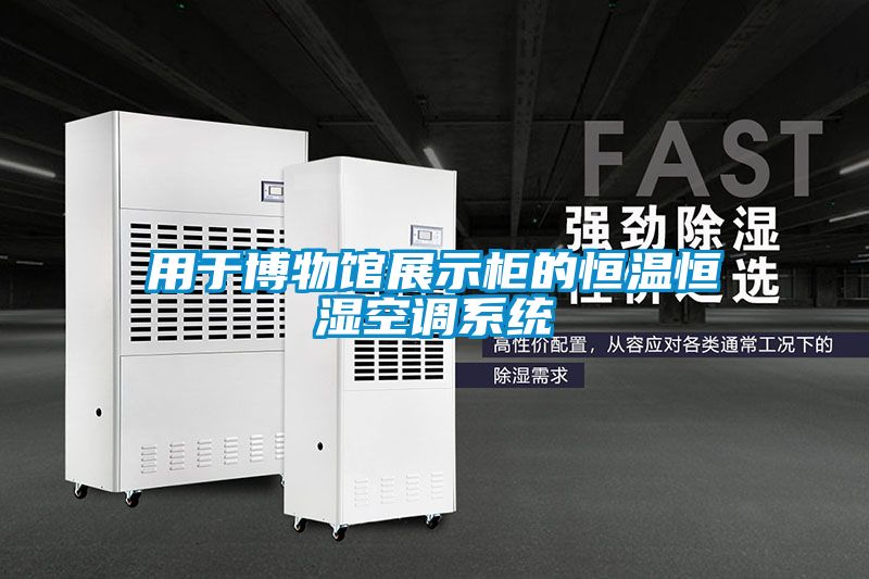 用于博物館展示柜的恒溫恒濕空調系統