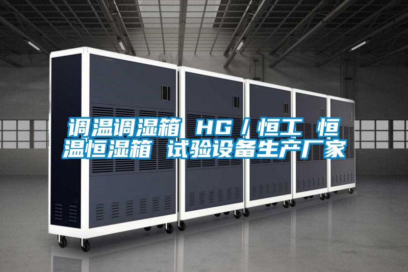 調(diào)溫調(diào)濕箱 HG/恒工 恒溫恒濕箱 試驗(yàn)設(shè)備生產(chǎn)廠家