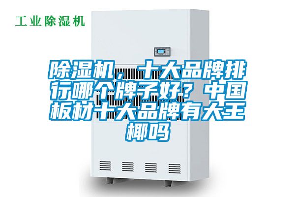 除濕機,十大品牌排行哪個牌子好?中國板材十大品牌有大王椰嗎